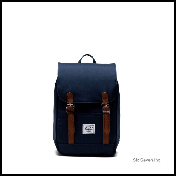 Mini Backpack Daypack Casual Recycled Polyester Adjustable Straps Drawstring